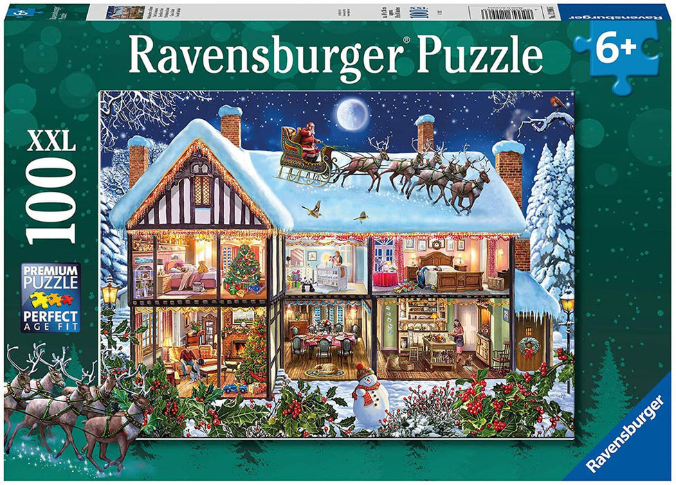 100 pc Christmas at Home Puzzle