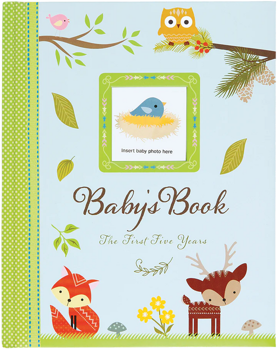 Baby Book the First 5 years Woodland