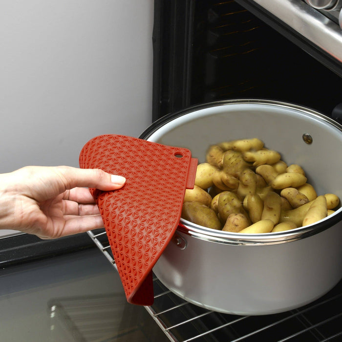 Honeycomb Pot Holder (Sherry Red)