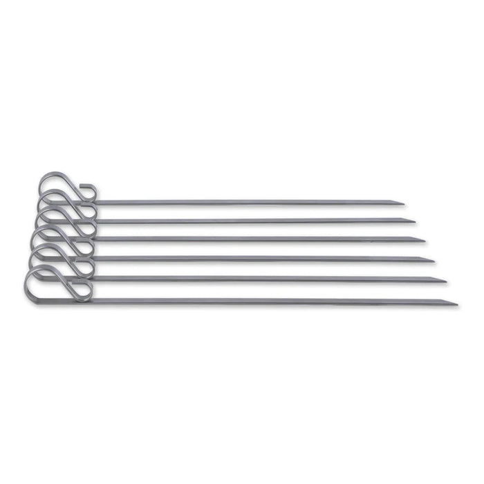 Endurance® Stainless Steel Flat Skewers Set Of 6