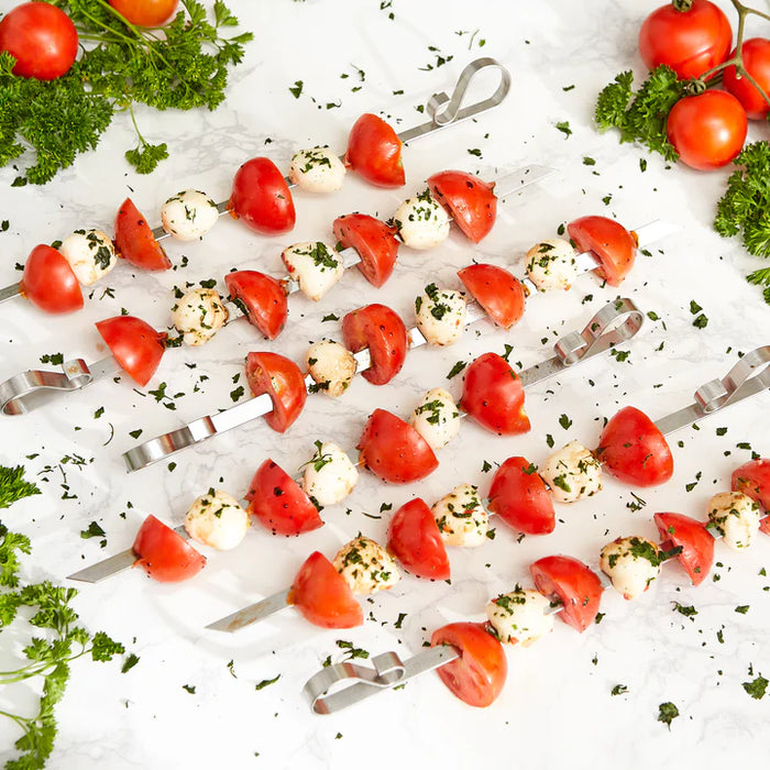 Endurance® Stainless Steel Flat Skewers Set Of 6