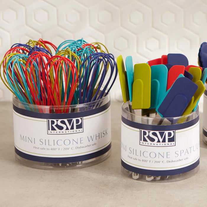 Mini Silicone Whisk Assorted Colors