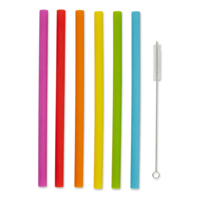 10" Silicone Large Straws