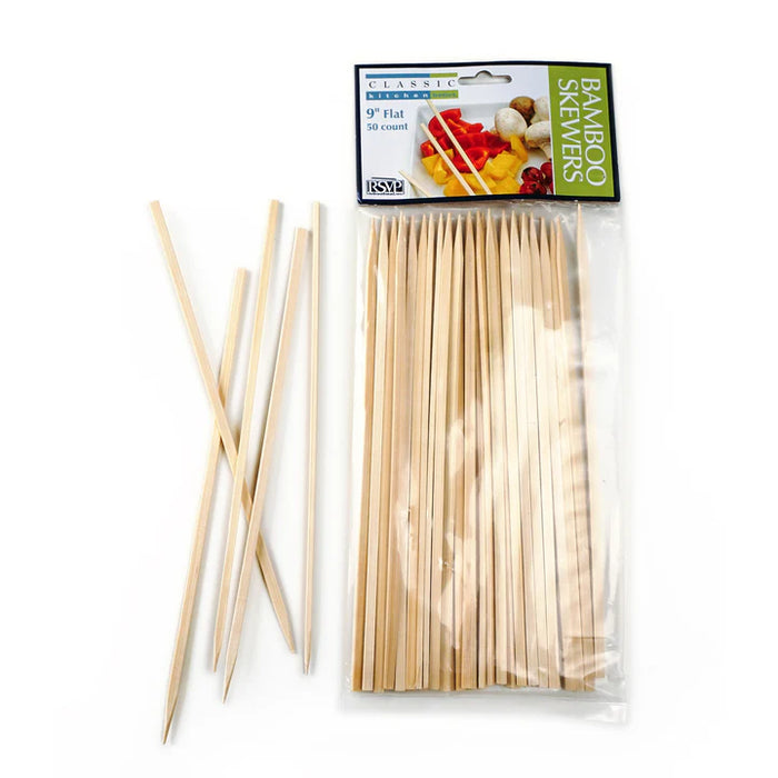 Bamboo Skewers 9" 50ct