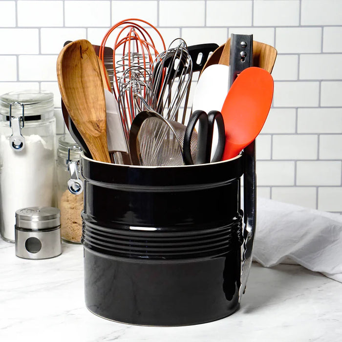 Black Oversized Crock