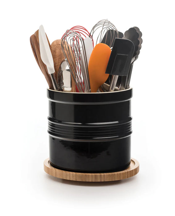 Black Oversized Crock