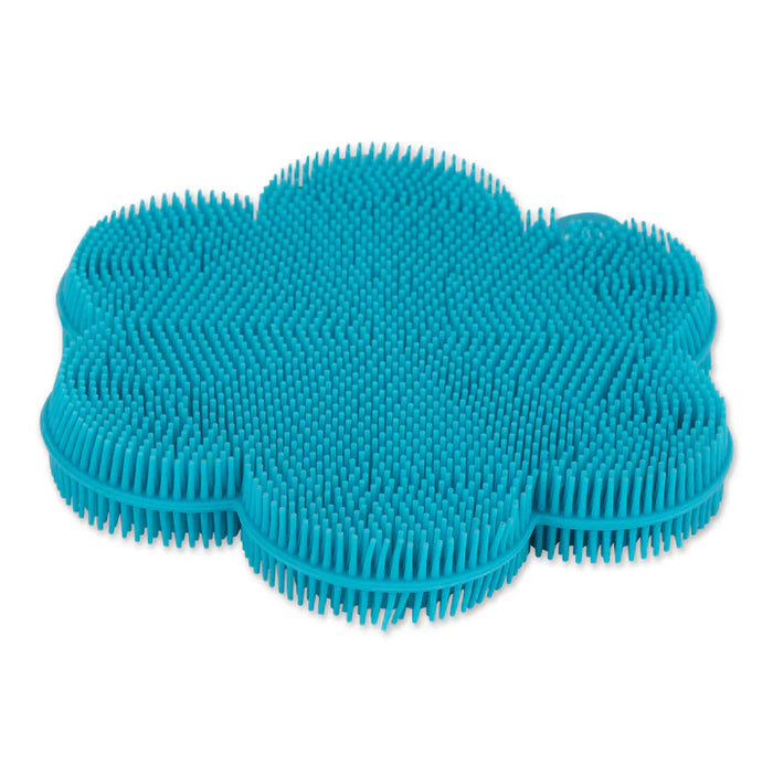 Turquoise Flower Soft Scrub