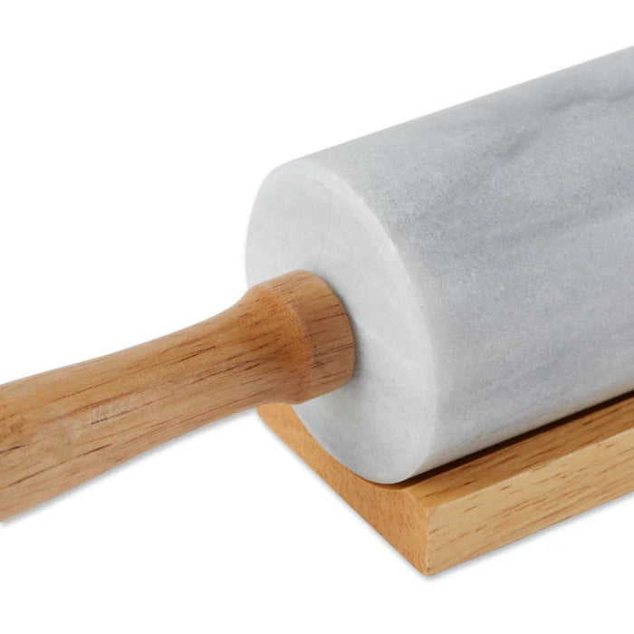 White Marble Rolling Pin