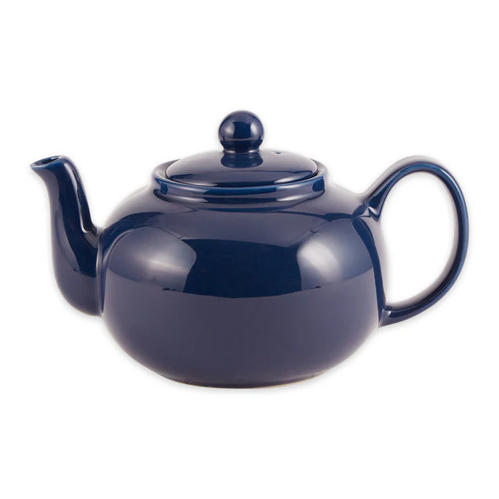 Stoneware Teapot Large Blue