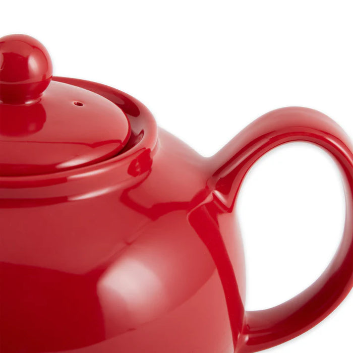 Stoneware Teapot Red Large