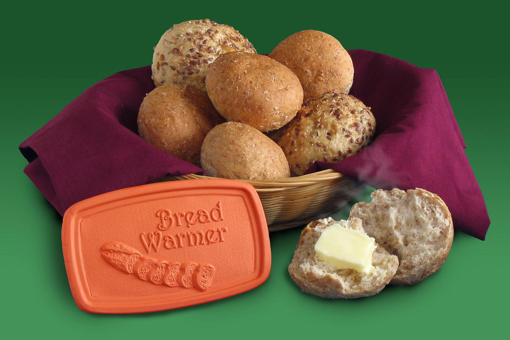 Bread Warmer - Baguette Design - 3 X 5 Inch Terra Cotta