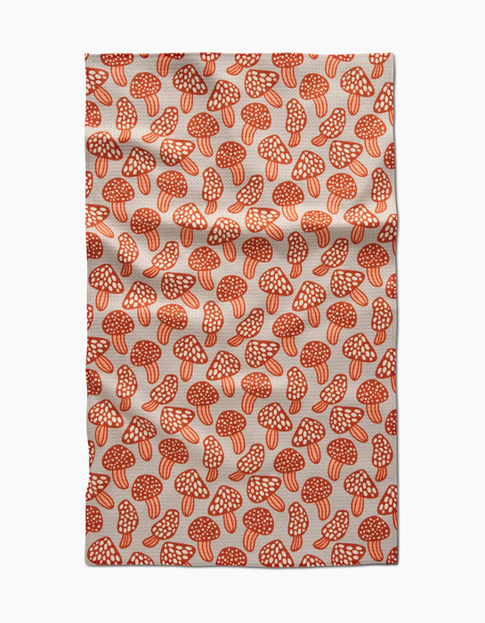 Many Mushrooms Tea Towel