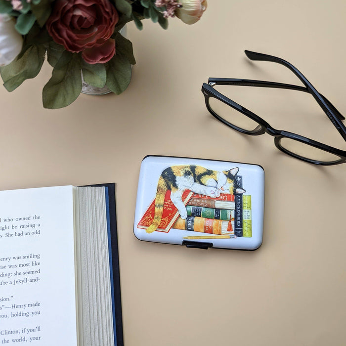 Mary Lake Library Cat - Armored Wallet