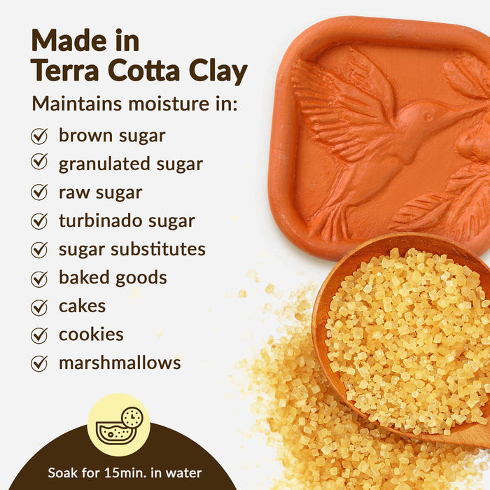 Brown Sugar Saver - Hummingbird Design