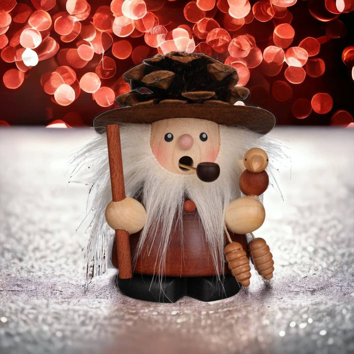 Mini Incense Smoker Fir Cone Man