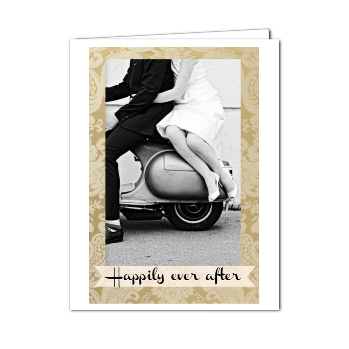 Happily Ever After - Love Wedding Anniversary Card