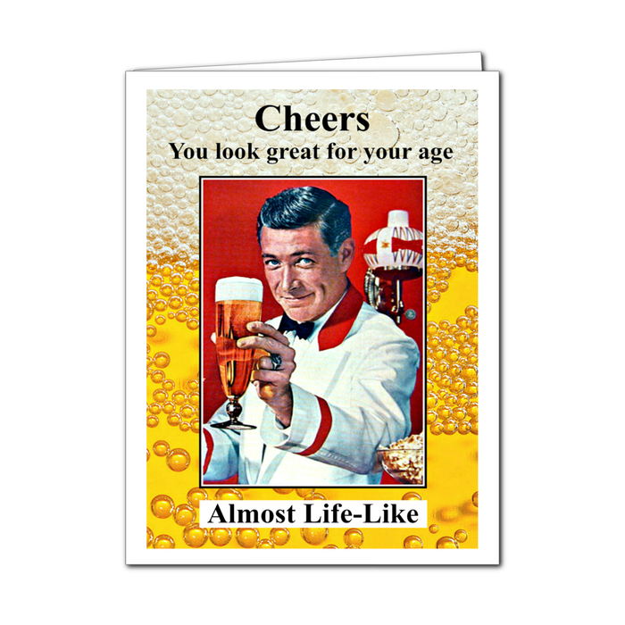 Life Like Male Birthday Greeting Card