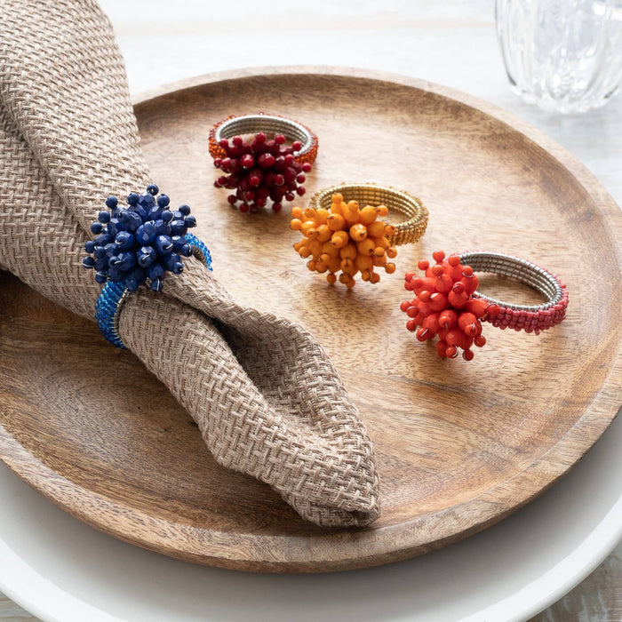 Colorful Sunburst Napkin Rings