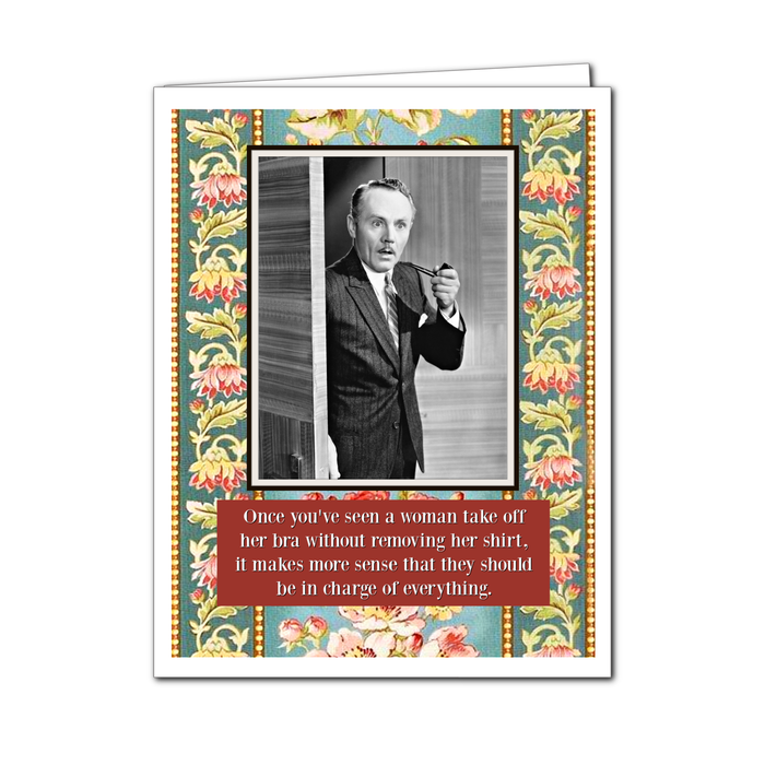 Take Off Bra - Everyday Card