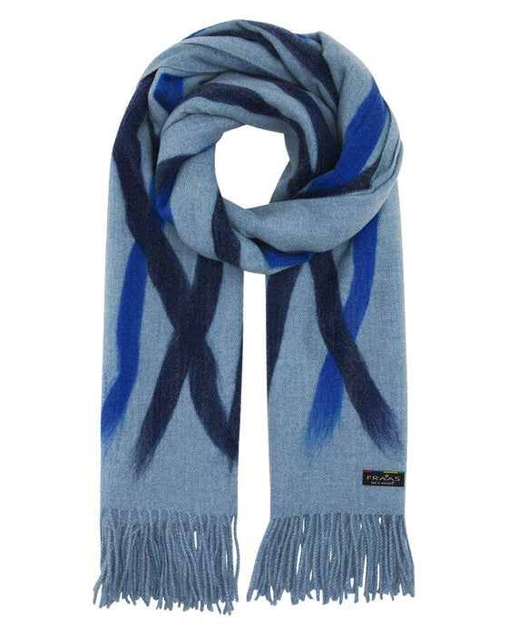Colourful Stripes Needle Punch Wrap