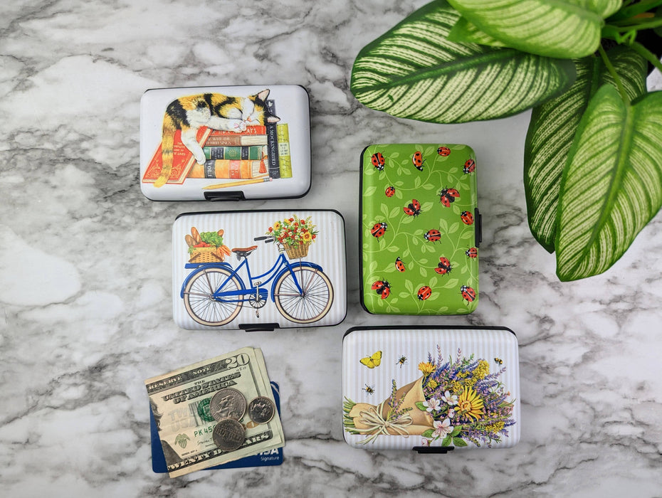 Mary Lake Library Cat - Armored Wallet