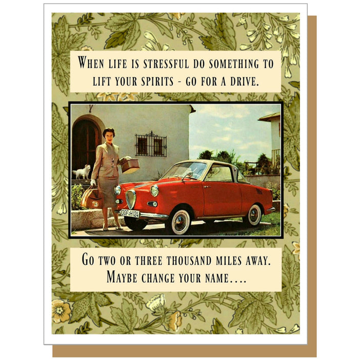 Go For A Drive - Everyday Card