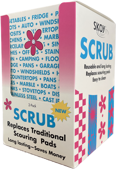 Skoy Scrub 12 pack (SK401) in CDU