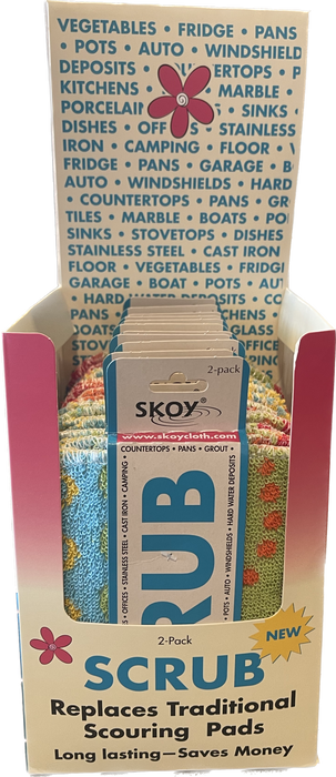 Skoy Scrub 12 pack (SK401) in CDU