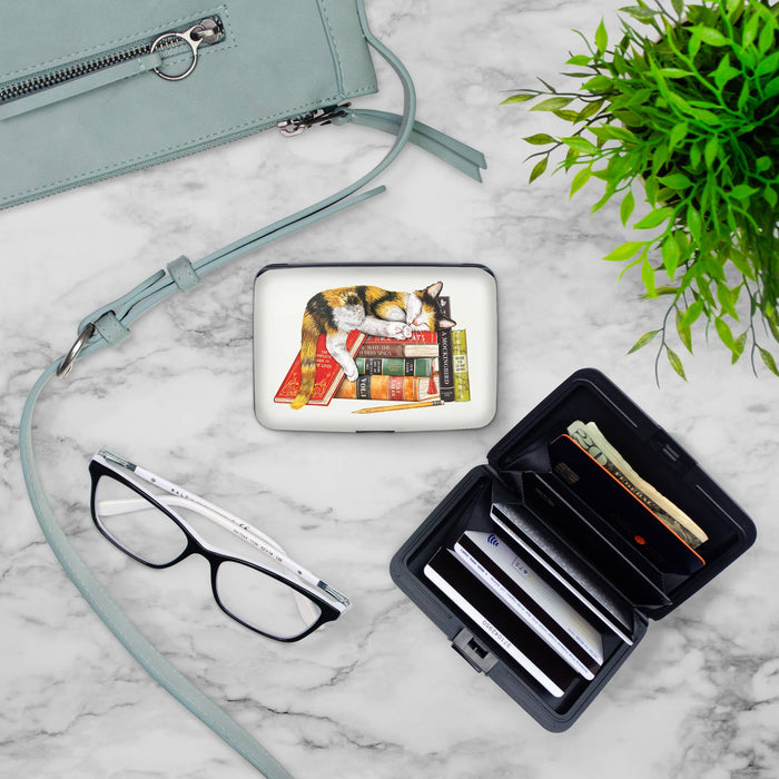 Mary Lake Library Cat - Armored Wallet