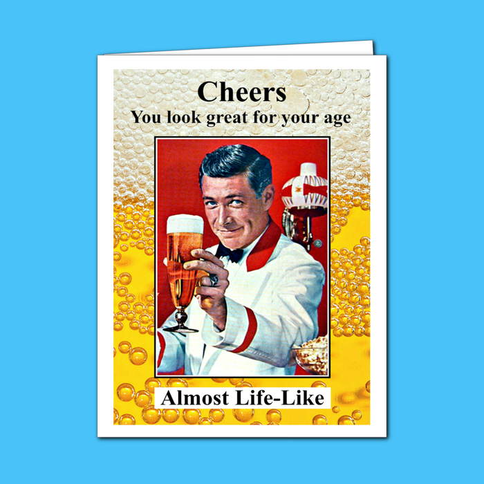 Life Like Male Birthday Greeting Card