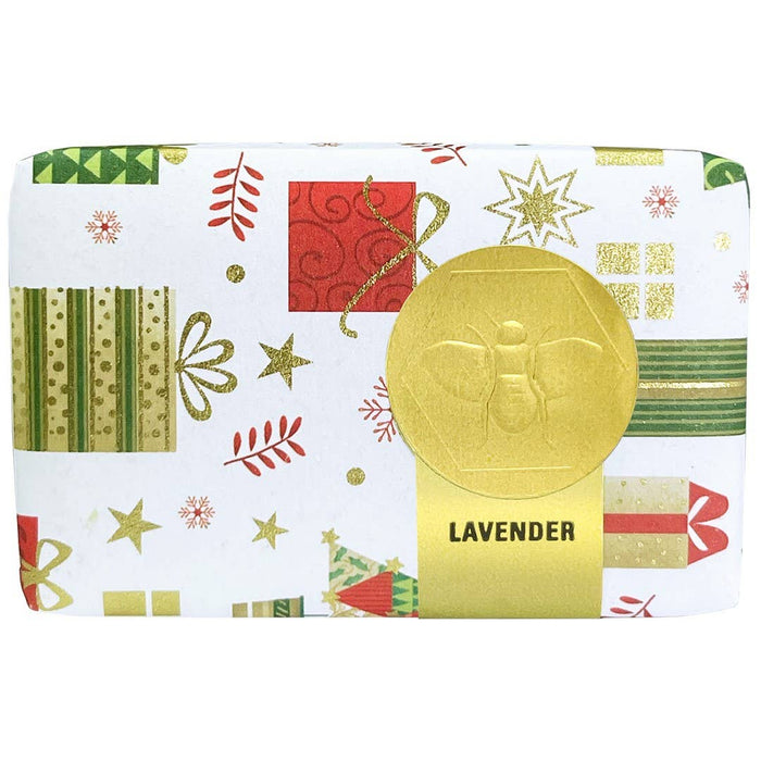 Holiday Paper Wrapped Soap - 3.5oz Individual