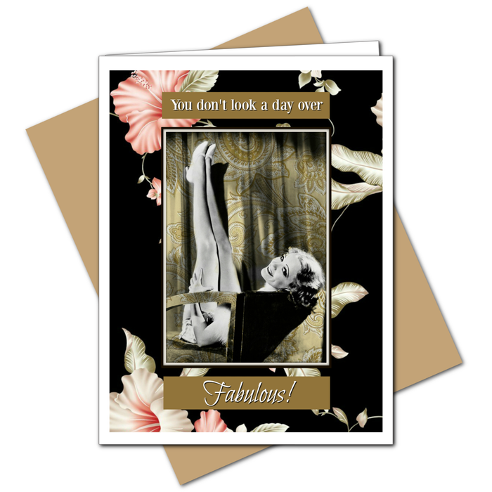Fabulous - Female Birthday Greeting Card