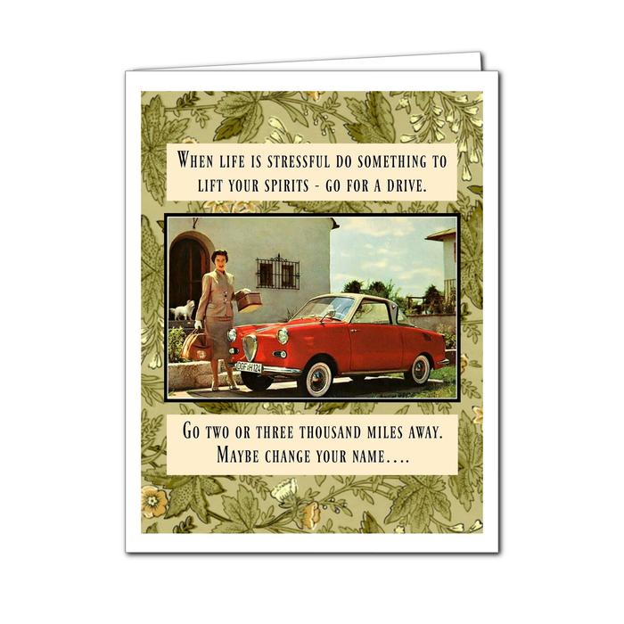 Go For A Drive - Everyday Card