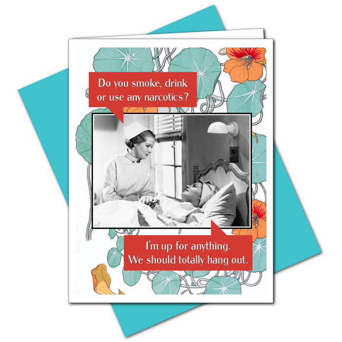 We Should Hang Out - Get Well Card
