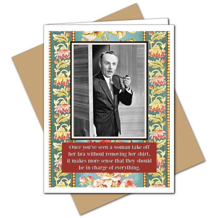 Take Off Bra - Everyday Card