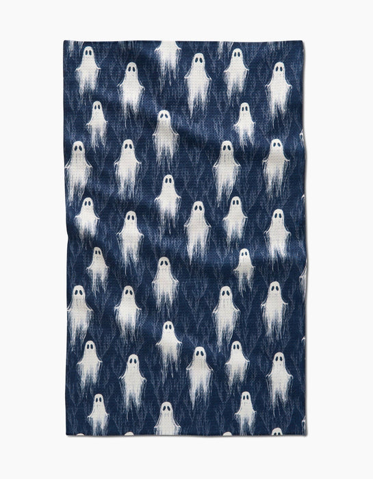 Ghosting Around Tea Towel