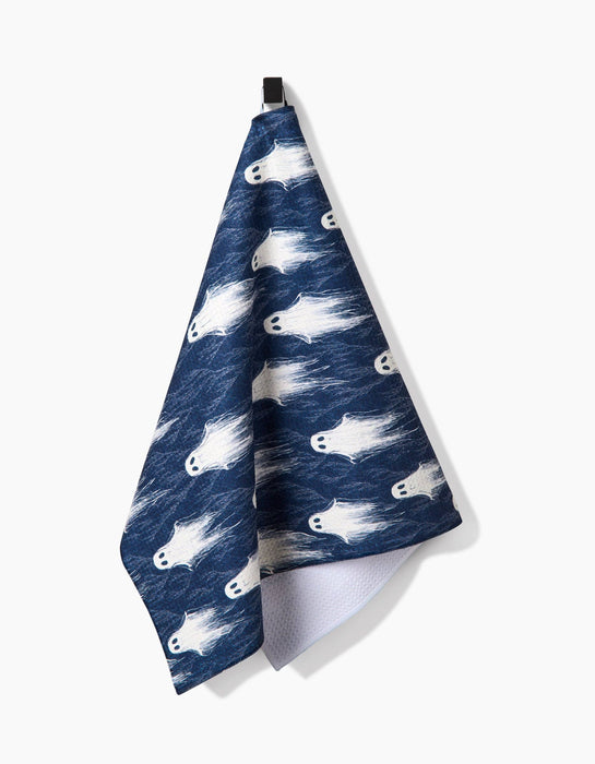 Ghosting Around Tea Towel