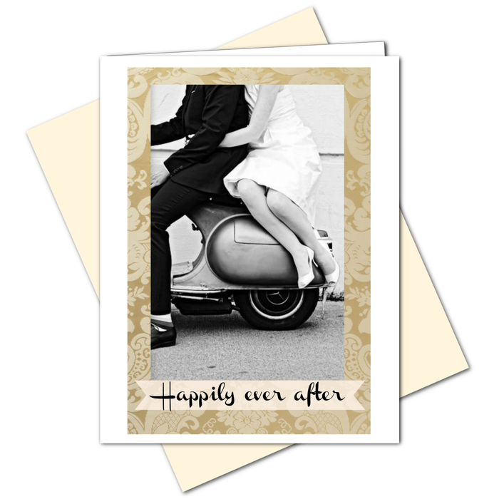 Happily Ever After - Love Wedding Anniversary Card