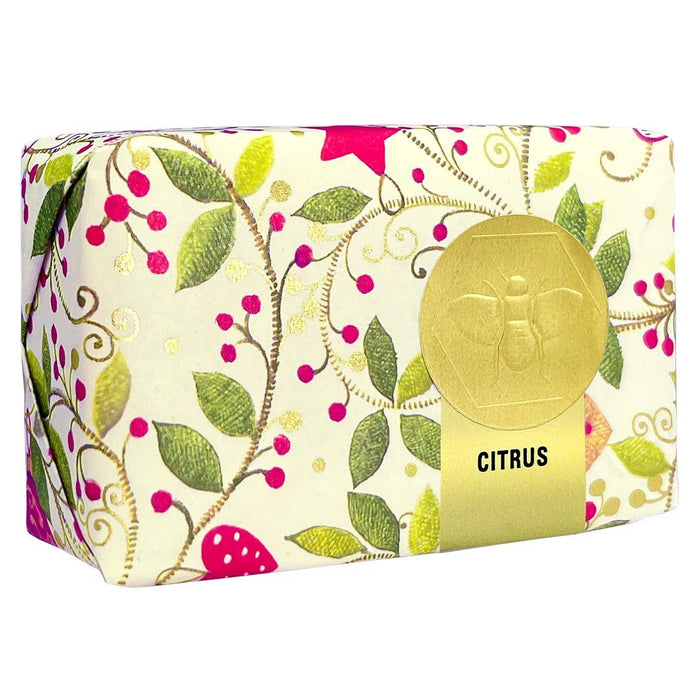 Holiday Paper Wrapped Soap - 3.5oz Individual