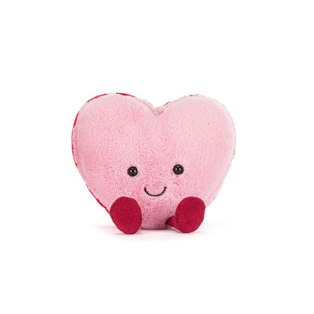 Amuseables Colette Heart Macaron Pink