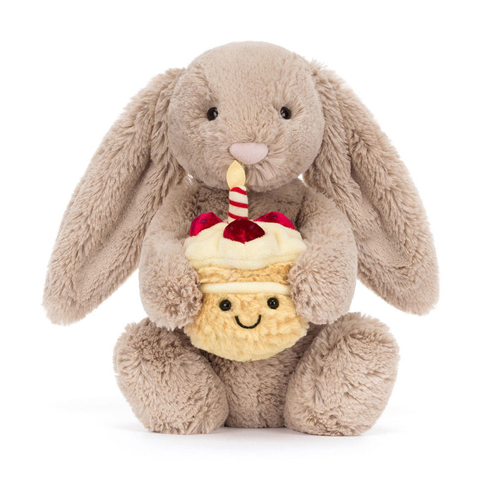 Bashful Beige Bunny Birthday