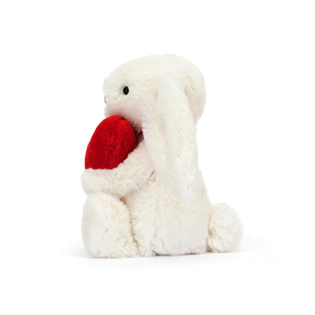 Bashful Red Heart Love Bunny Small