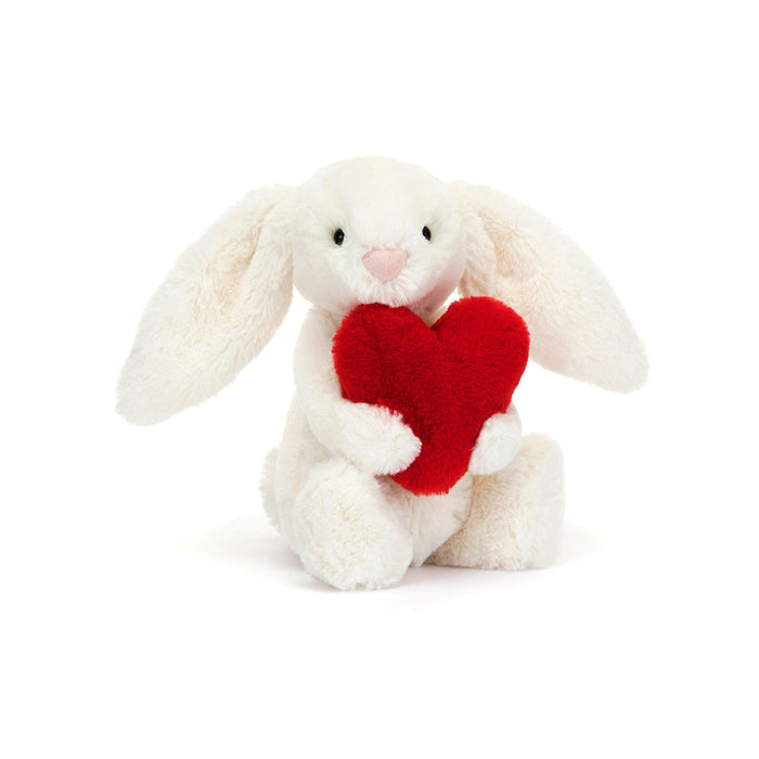 Bashful Red Heart Love Bunny Small