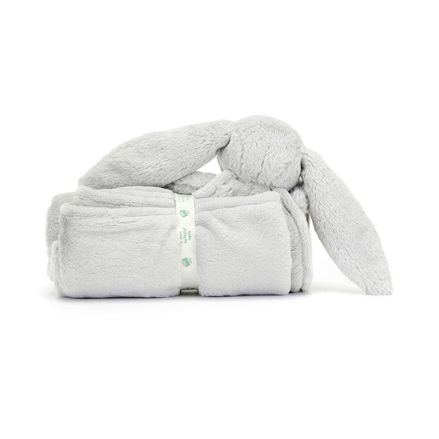 Bashful Silver Bunny Blankie