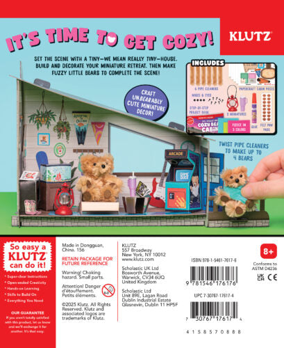 Klutz: DIY Miniature Cozy Bear Cabin