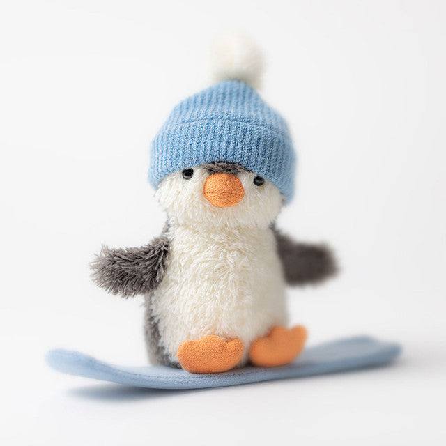 Small Peanut Penguin Snowboarding