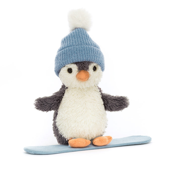 Small Peanut Penguin Snowboarding