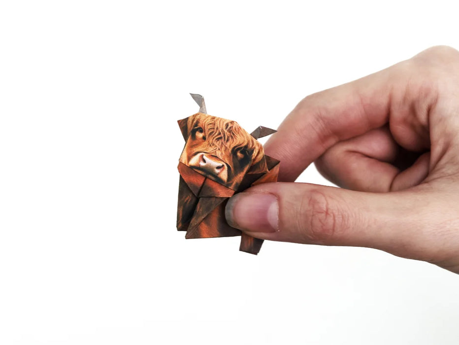 Paper Highland Cows