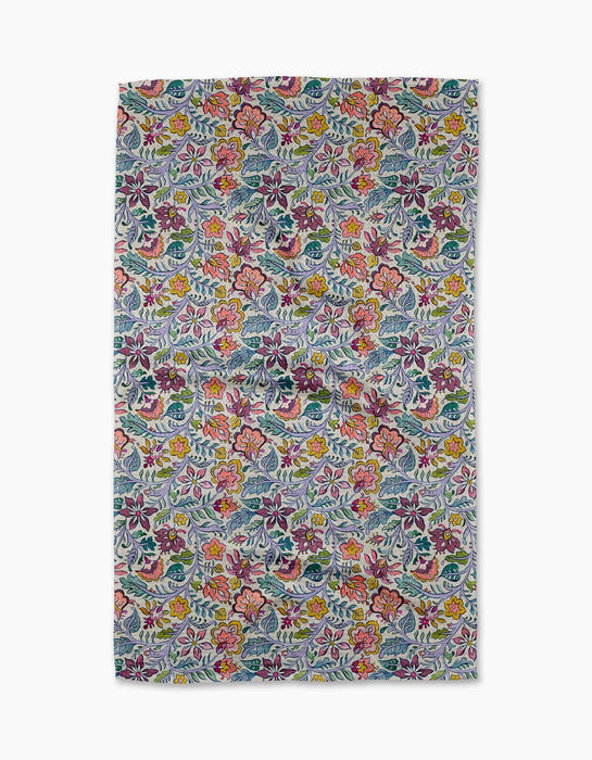 Amethyst Geometry Towel