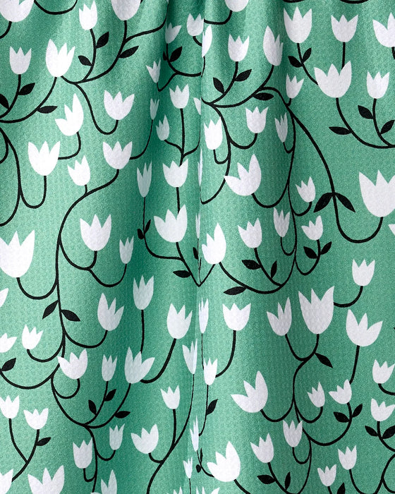 Snowdrop Geometry Towel